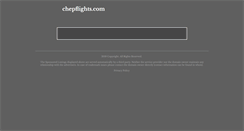 Desktop Screenshot of chepflights.com